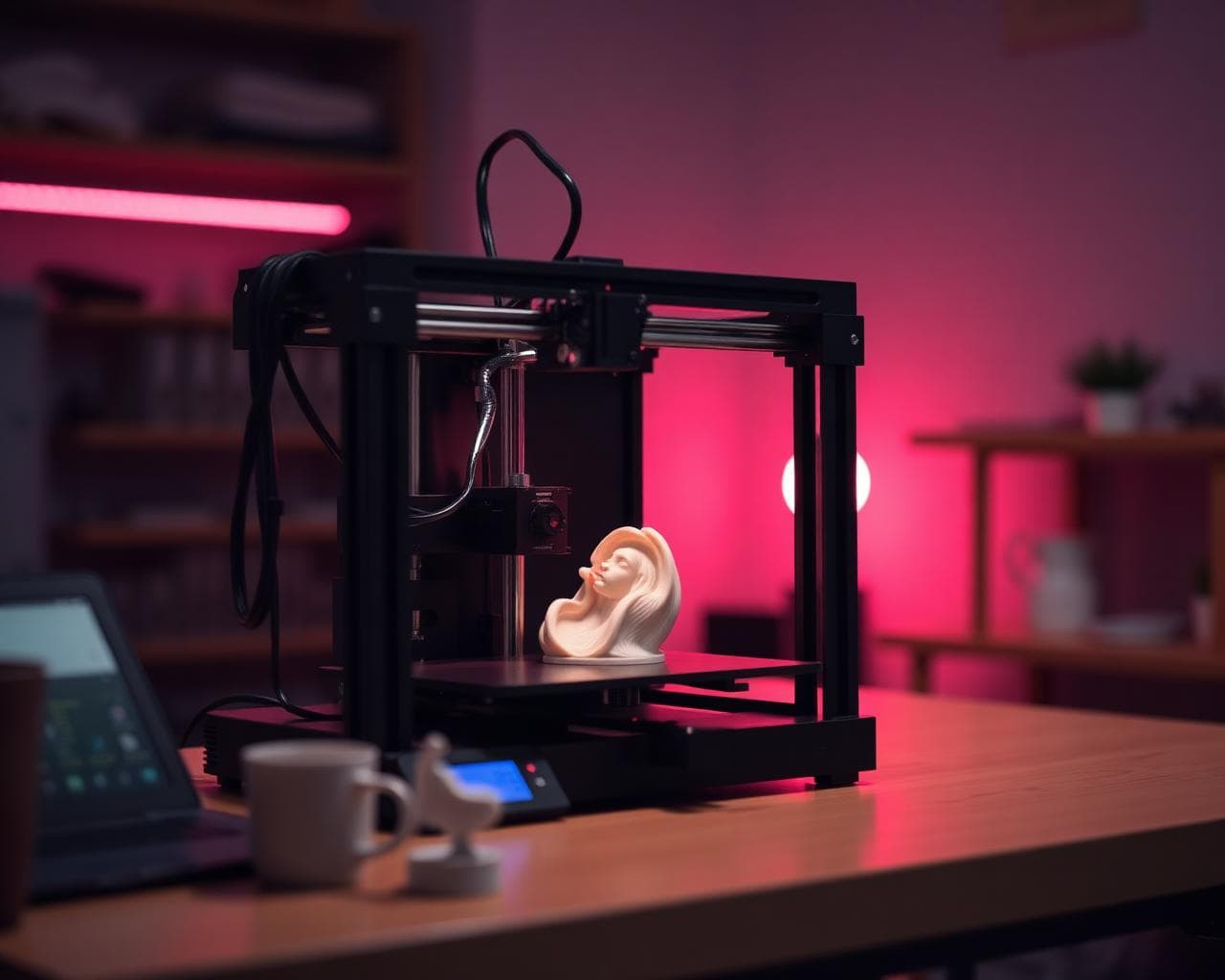 Peça em destaque — impressão 3D